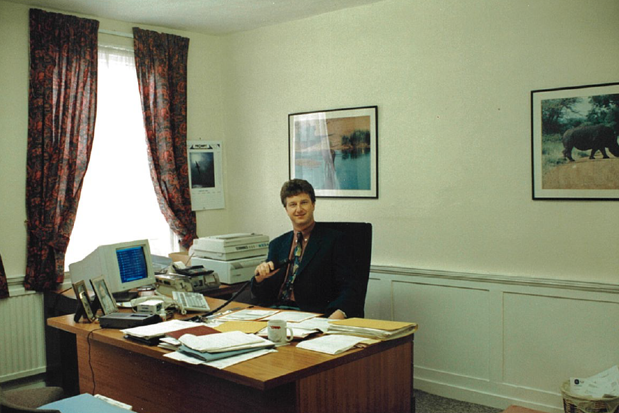 Kevin Daines at Daines Kapp in 1994